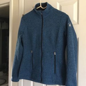 Spyder fleece sweater jacket